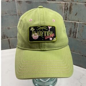Infinity Martini Lounge Green Womens Strap Back Cap